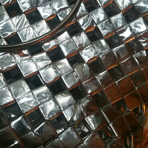 Silver gum wrapper tote bag. - Picture 7 of 7